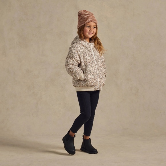 Rylee + Cru Harvest Floral Puffer Jacket - Picture 1 of 4